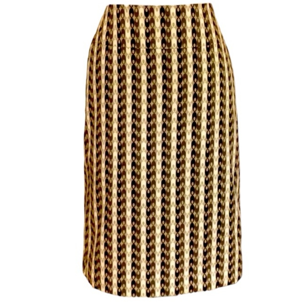 BANANA REPUBLIC Lined Mod Cotton Pencil Skirt size 8